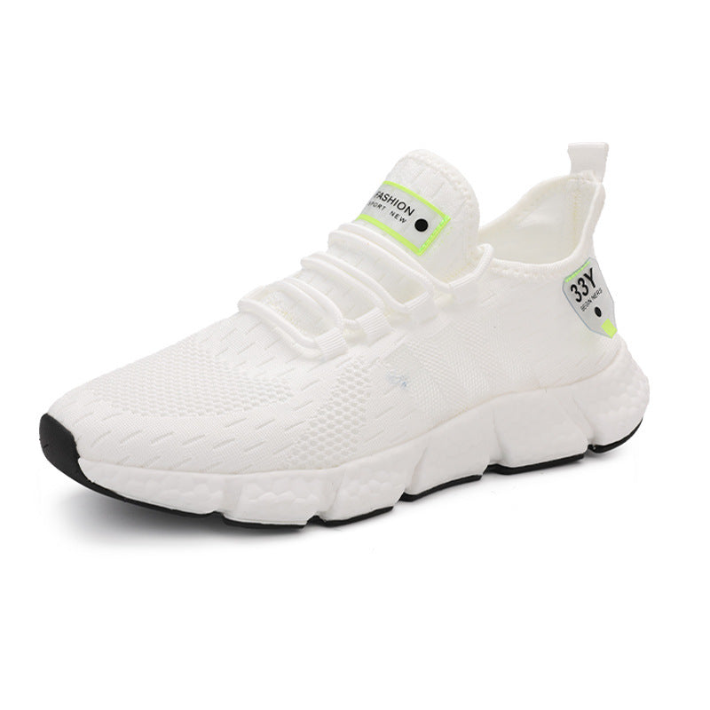 Herren Atmungsaktive Strick-Sneaker mit dämpfender Schaumsohle und Stretch-Fersenlasche Echoarchiv