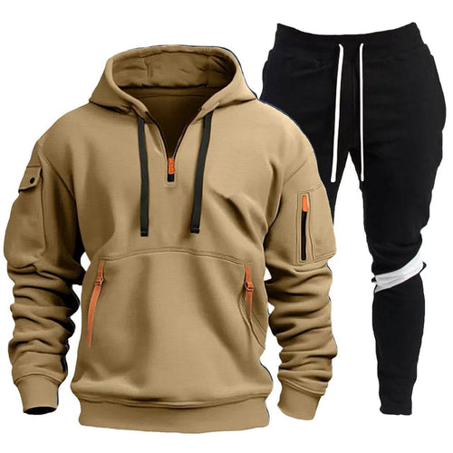 Herren Sportliche Hoodie- und Jogginghosen Kombination Echoarchiv