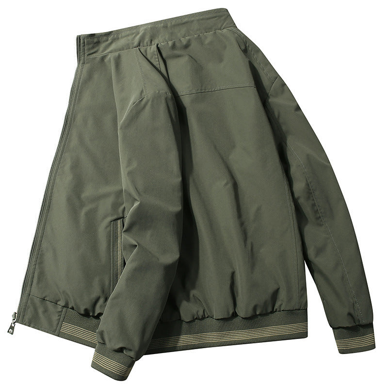 Herren Sportliche Bomberjacke mit hohen Kragen und praktischen Taschen Echo Archiv