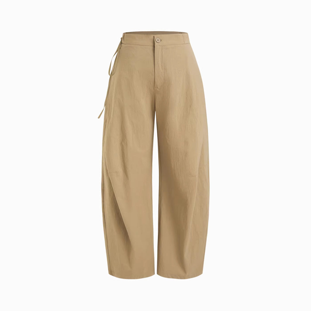 Damen lässige Culotte-Hose mit elastischem Bund und praktischen Seitentaschen Echo Archiv