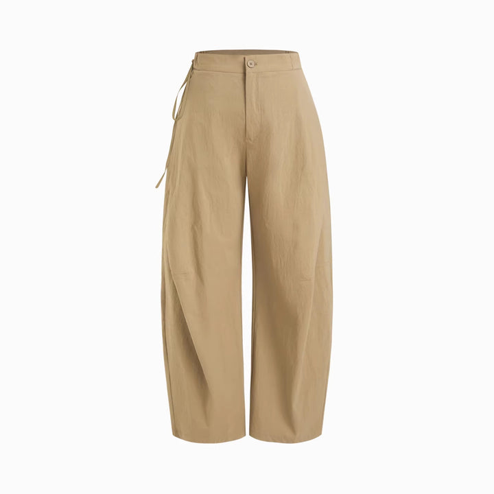 Damen lässige Culotte-Hose mit elastischem Bund und praktischen Seitentaschen Echo Archiv