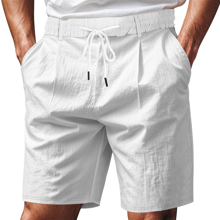 Herren lockere Shorts mit elastischem Bund und Kordelzug Echoarchiv