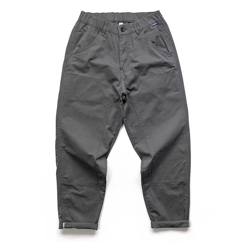 Herren Bequeme Cargohose mit Gummibund und praktischen Taschen – Bravaro