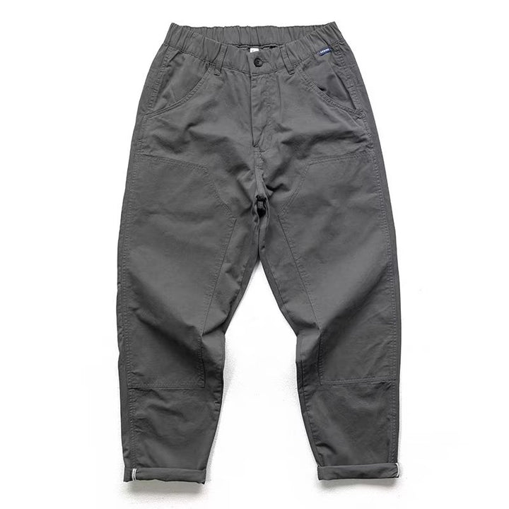 Herren Bequeme Cargohose mit Gummibund und praktischen Taschen – Bravaro