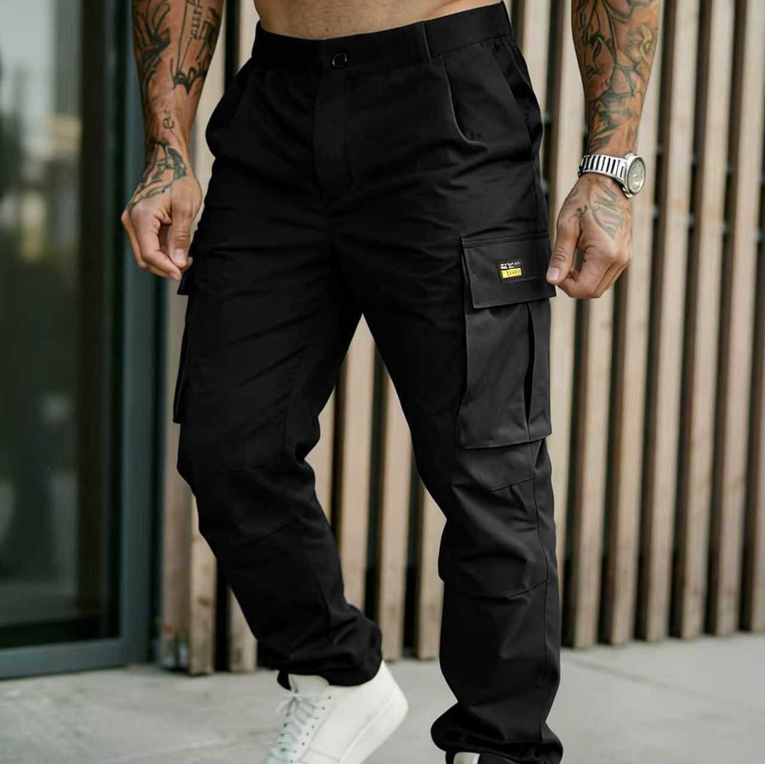 Herren Cargohose mit konisch zulaufendem Bein und Multifunktions‑Taschen Echo Archiv