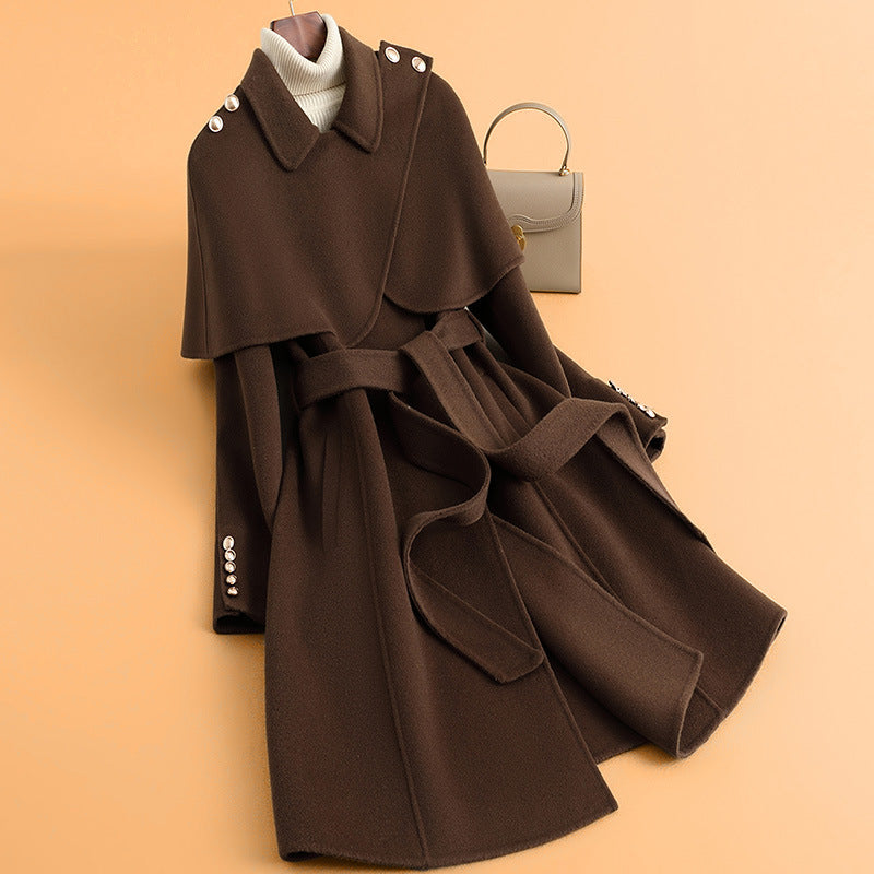 Damen Stylischer Cape-Mantel Echo Archiv