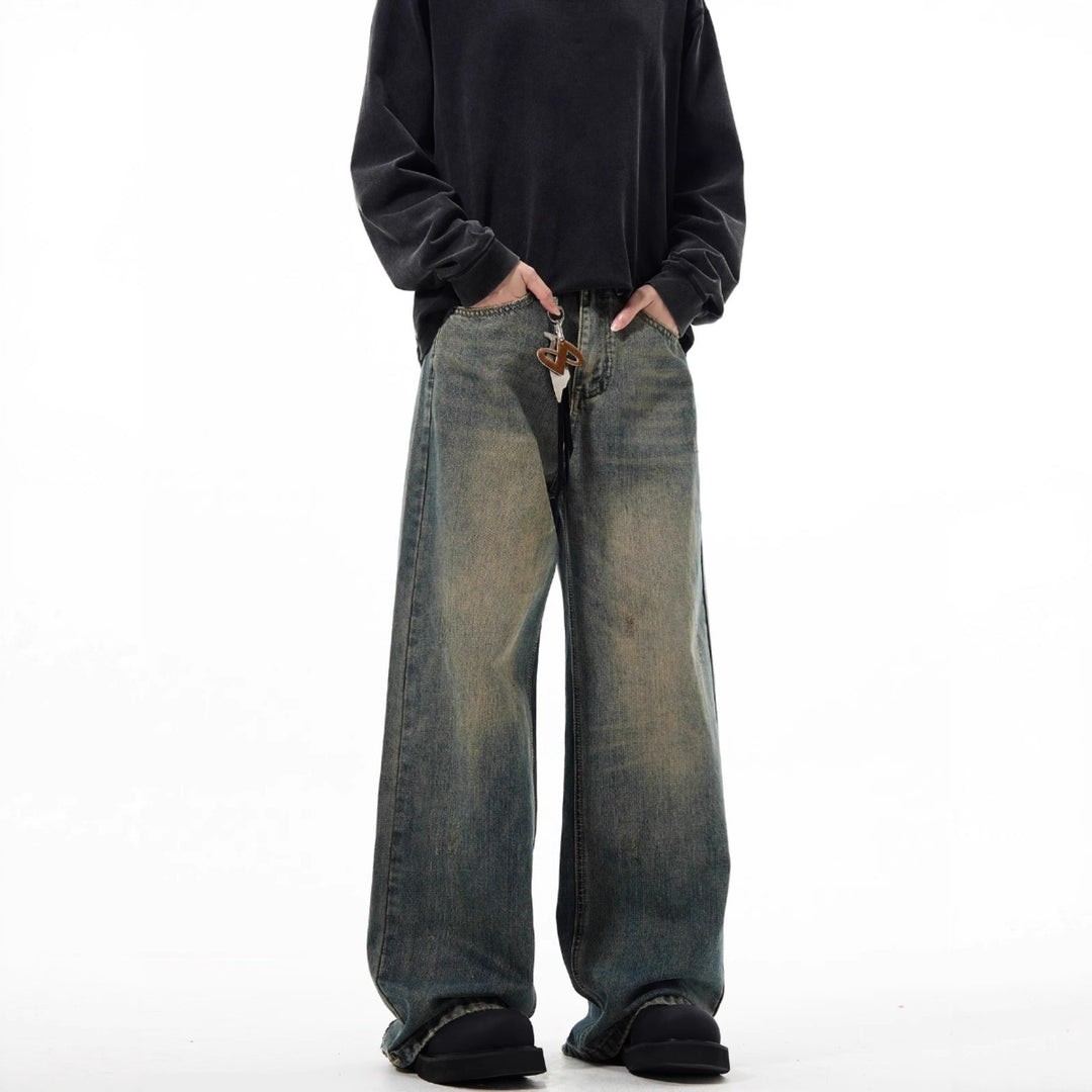 Damen Weitgeschnittene Jeans mit lässigem Schnitt Echo Archiv