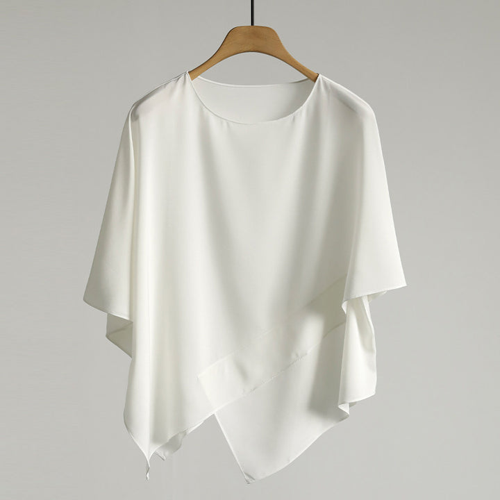Damen Modische Wickelbluse Echoarchiv