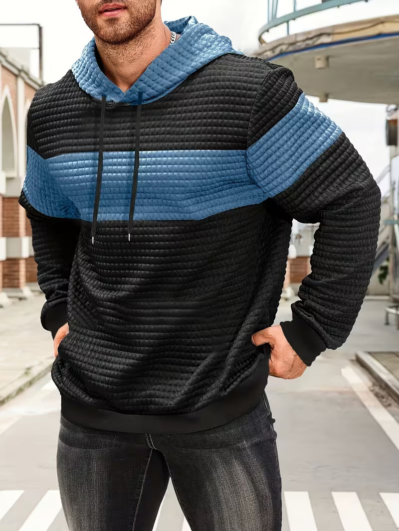 Herren Urbaner Kapuzenpullover mit innovativer Struktur Echoarchiv