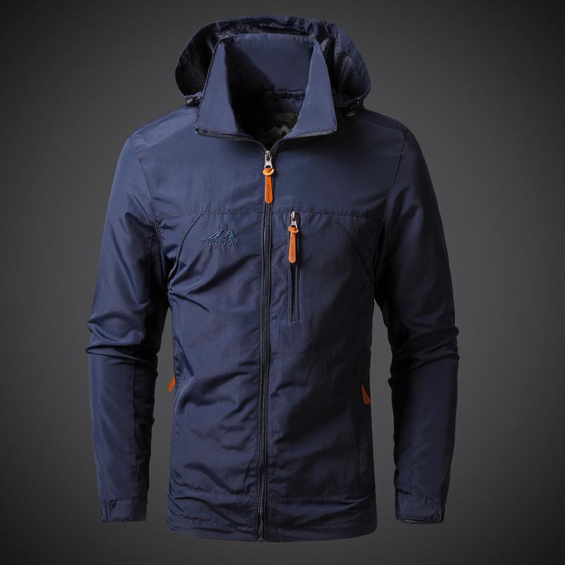 Herren leichte temperaturregulierende Jacke Echo Archiv