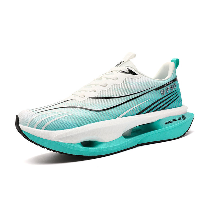 Unisex Performance-Laufsneaker mit Drehverschluss, geformter Hohlkammer-Zwischensohle und atmungsaktivem Strickobermaterial – Tavélo