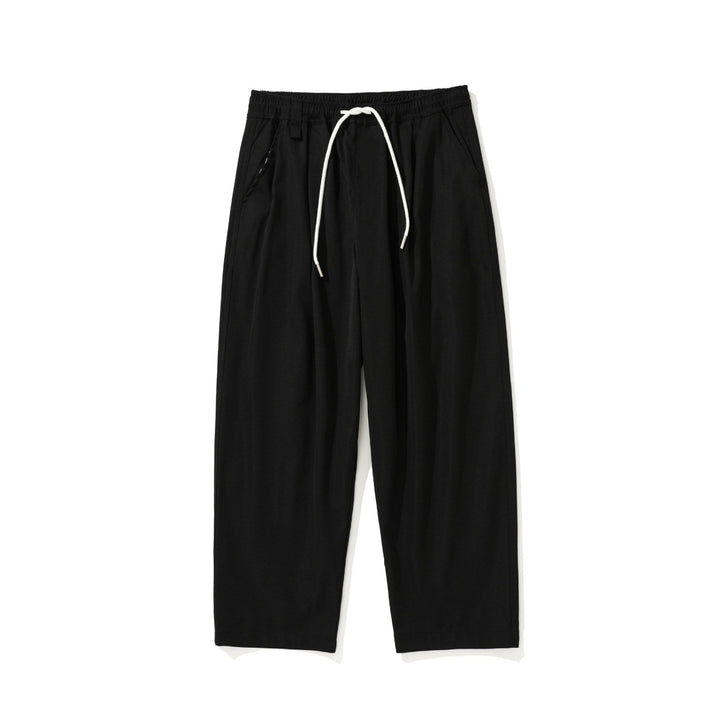 Damen Cropped-Komforthose mit elastischem Bund und Tunnelzug Echoarchiv