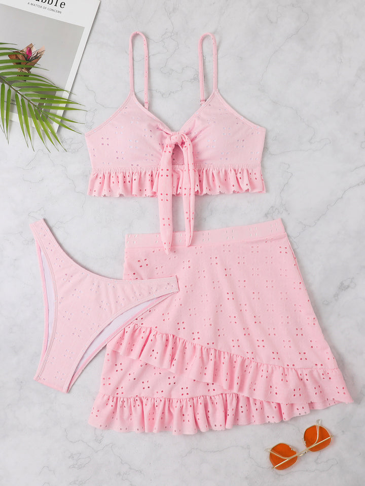 Damen Bikiniset mit Rüschendetails Echo Archiv