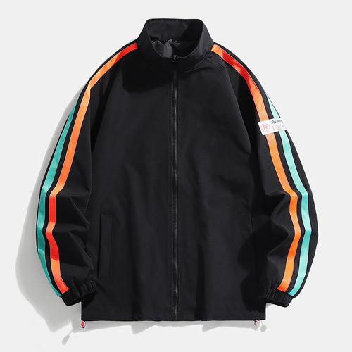Herren lässige Sportjacke mit reflektierenden Akzenten Echoarchiv
