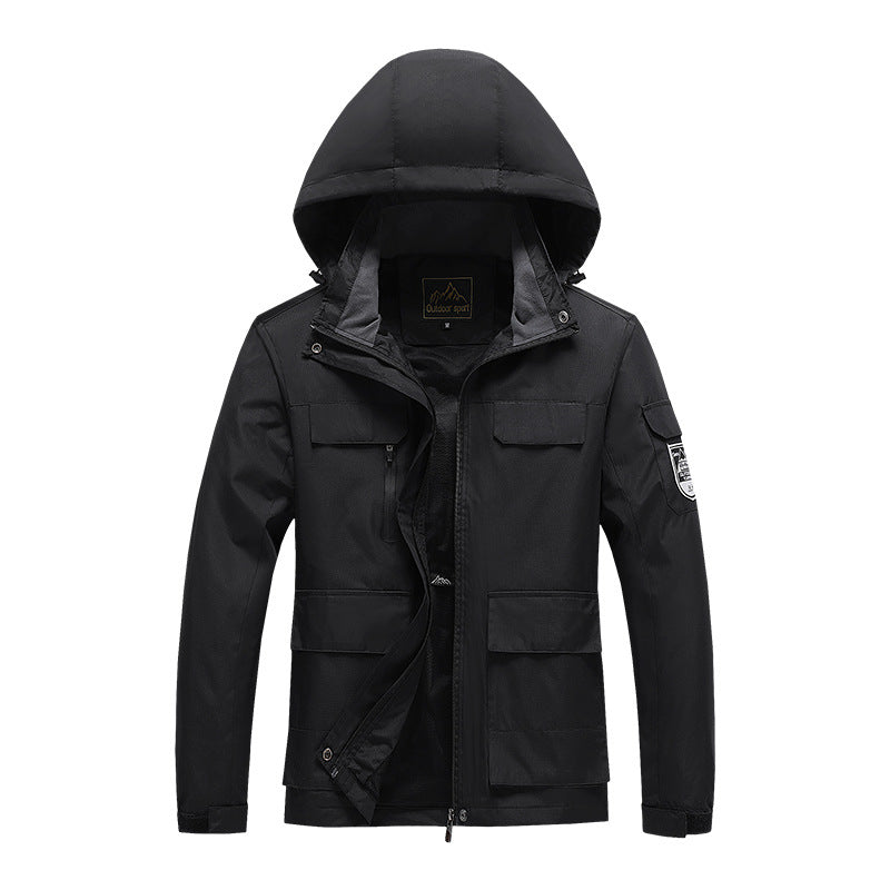 Männermächtiger Outdoor-Feldparka – Taviero
