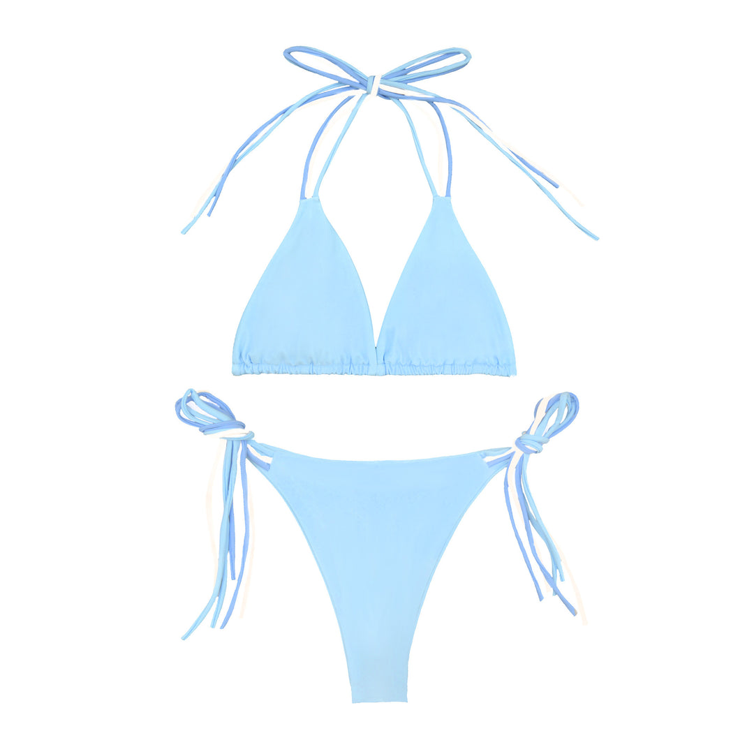 Damen Triangel-Bikini mit elegante Bindebänder Echo Archiv