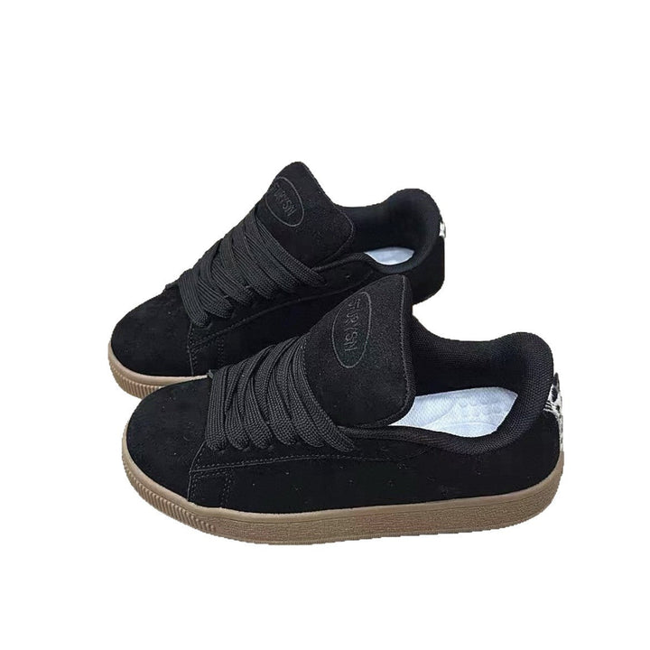 Damen Sportliche Sneaker aus hochwertigem Wildleder mit rutschfester Sohle Echo Archiv