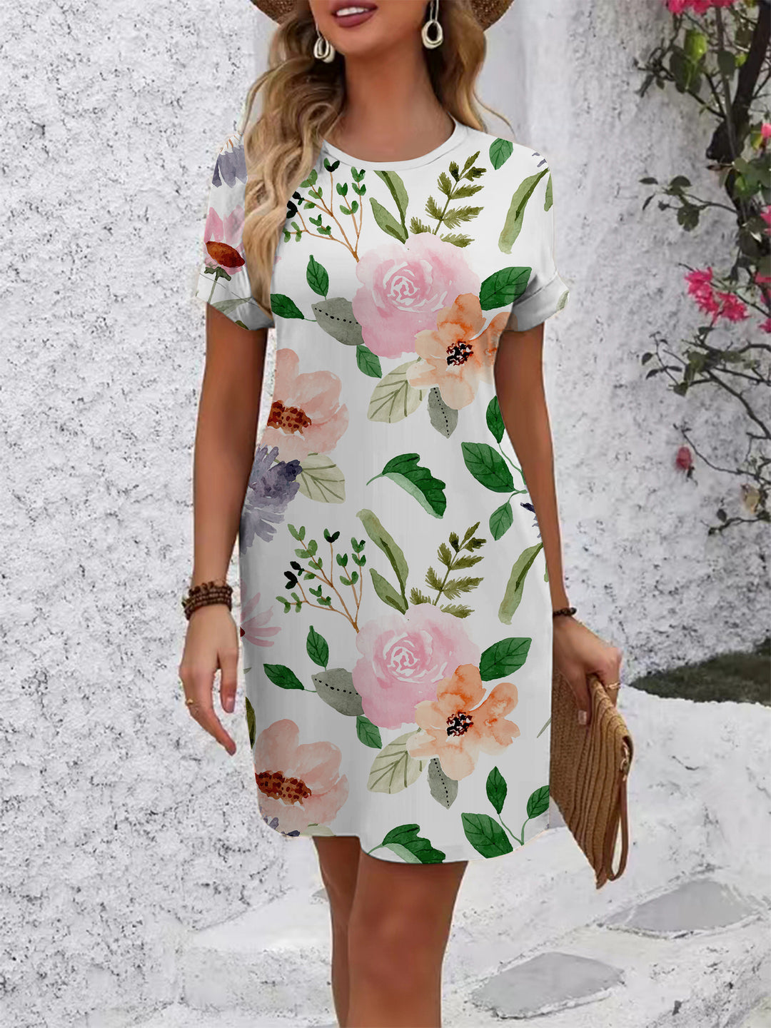 Damen Blümchenkleid Echo Archiv