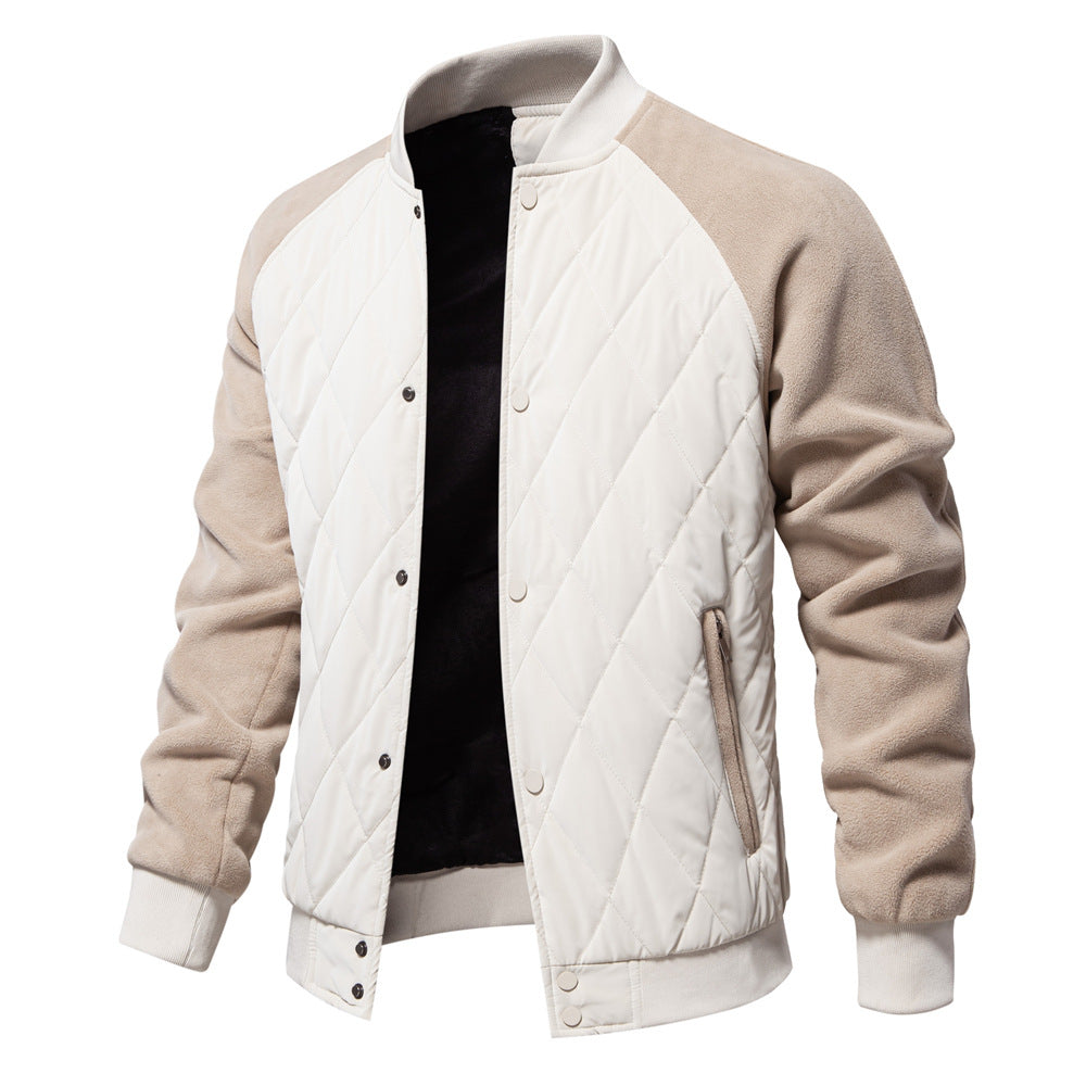 Herren Steppjacke mit modernem Design und praktischen Taschen Echoarchiv