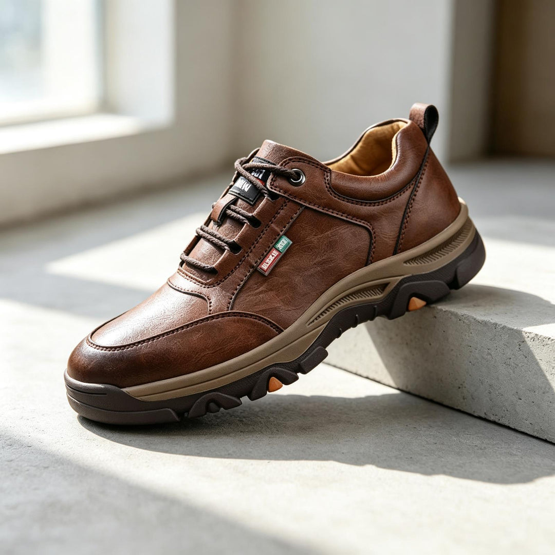 Herren Bequeme und Stylische Leder Sneakers Echoarchiv