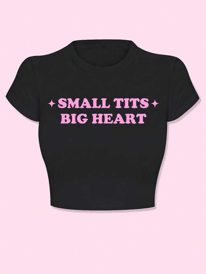 Damen Kurzarm T-Shirt mit auffälligem Motorrad-Design Echo Archiv