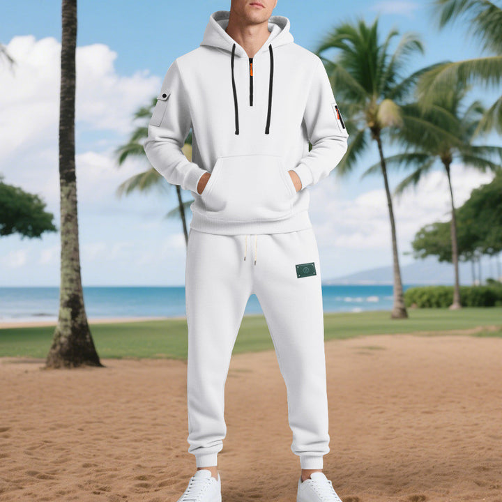 Herren Freizeit-Sweatset mit praktischen Taschen und Kordelzug Echoarchiv