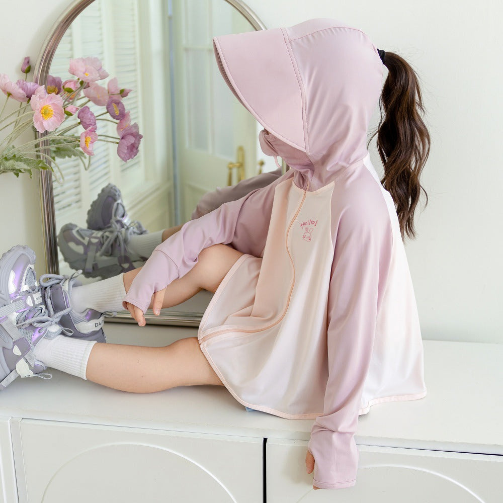 Damen Sportjacke mit Kapuze und Tiermotiv Echo Archiv