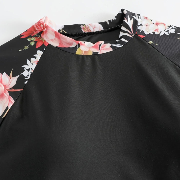 Damen Rashguard und Badeshorts Set Echo Archiv