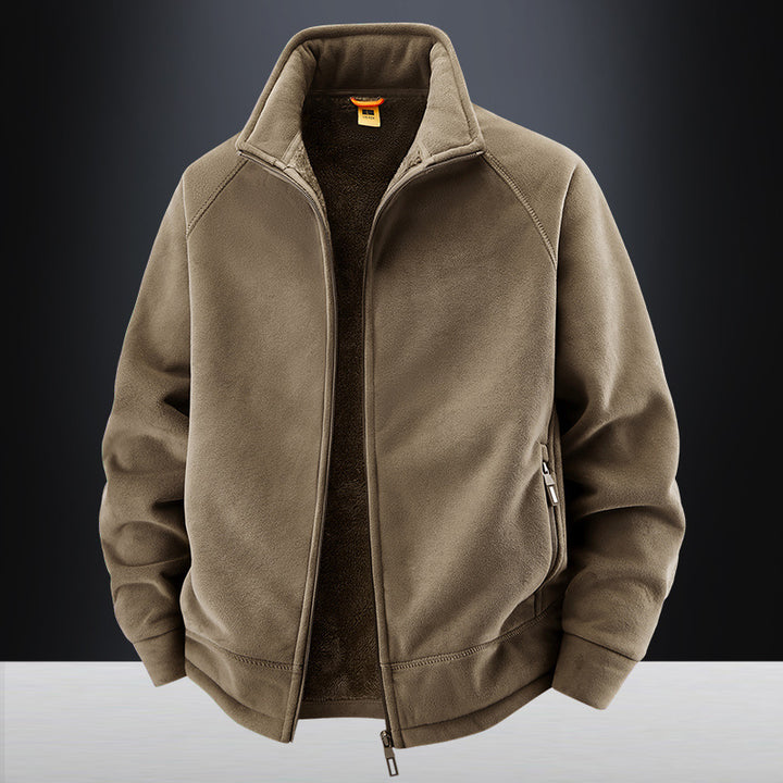 Herren Fleecejacke mit weichem Innenfutter und praktischem Reißverschluss Echoarchiv