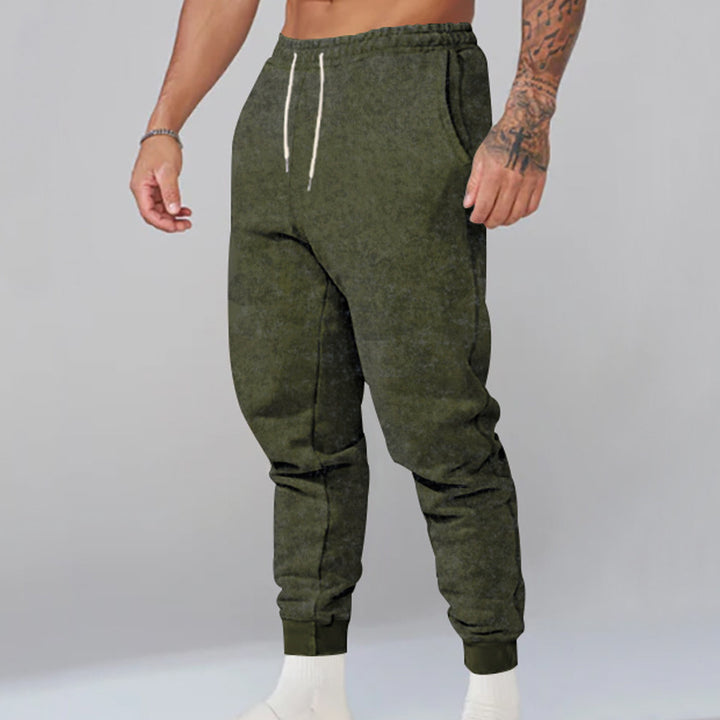Herren bequeme Sweatpants mit elastischem Bund und sportlichem Style Echoarchiv