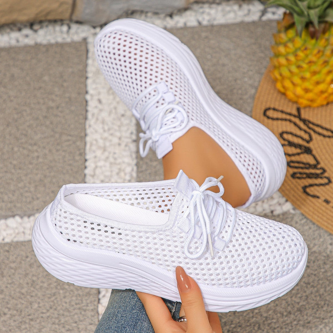 Damen atmungsaktive Sneaker mit elastischem Obermaterial und komfortabler Sohle Echo Archiv
