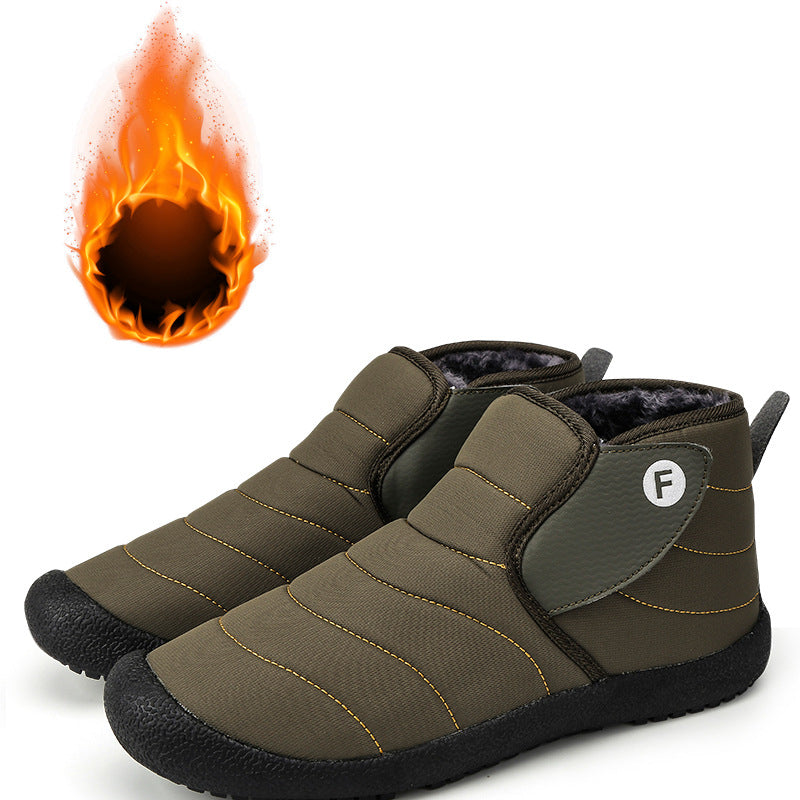 Damen Gefütterte Thermo-Hausschuhe als Outdoor‑Schlupfboots mit Kunstfellfutter und rutschfester Gummisohle Echo Archiv
