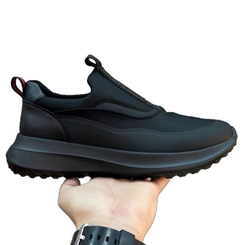Herren Slip-On-Plateau-Sneaker mit neoprenartigem Schaft und profiliertem Trail-Profil Echoarhiv – Norré