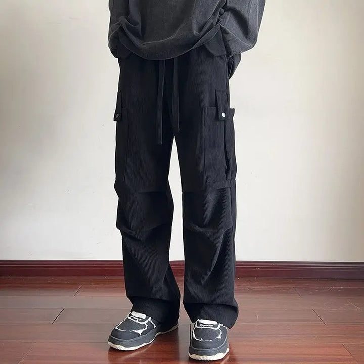 Damen Bequeme Cargo-Hose Echoarchiv