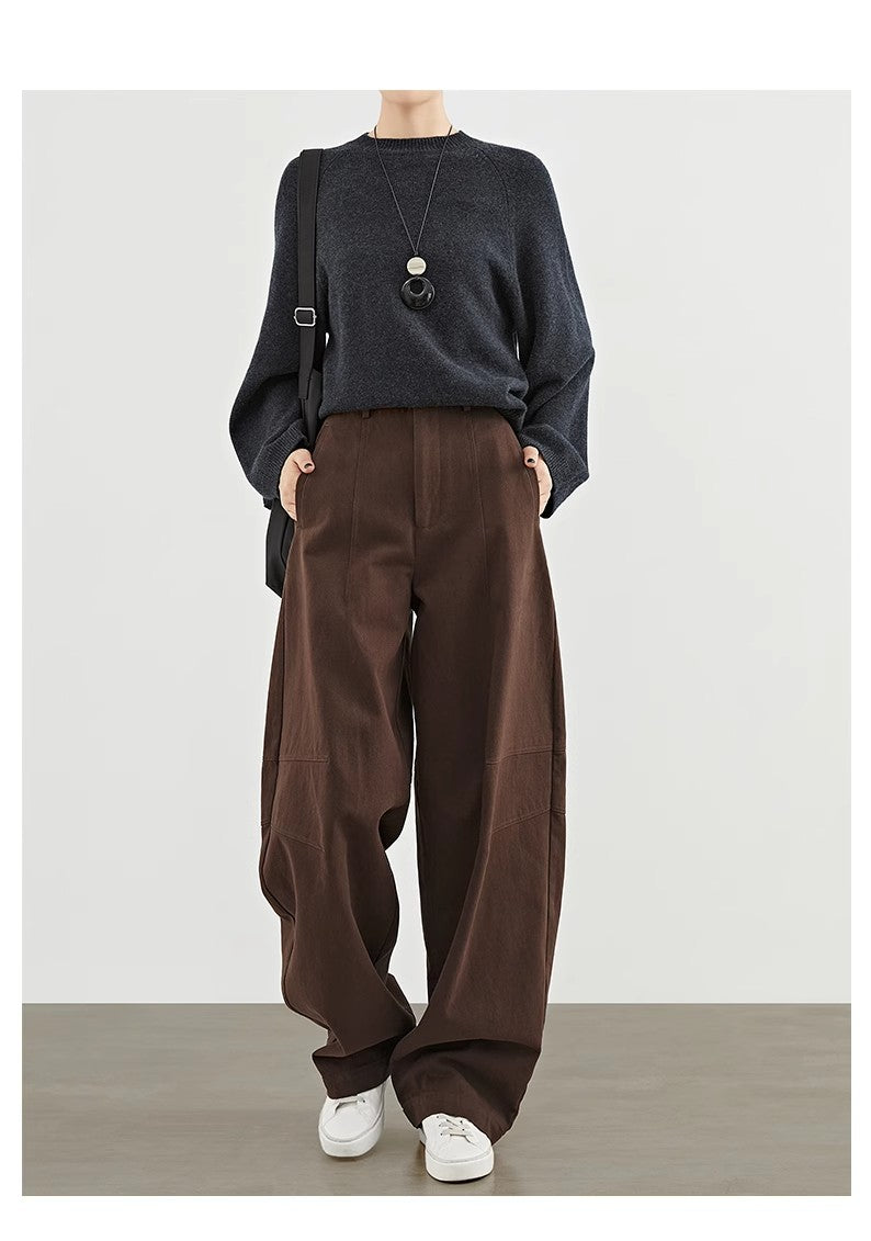Damen Elegante und Bequeme weite Hosen Echoarchiv