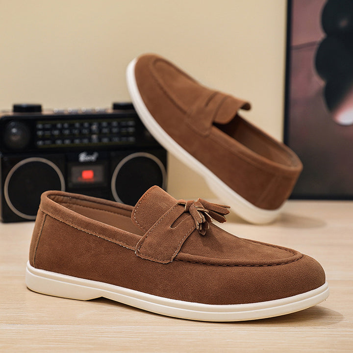 Herren Elegante Mokassins mit Quasten Echo Archiv
