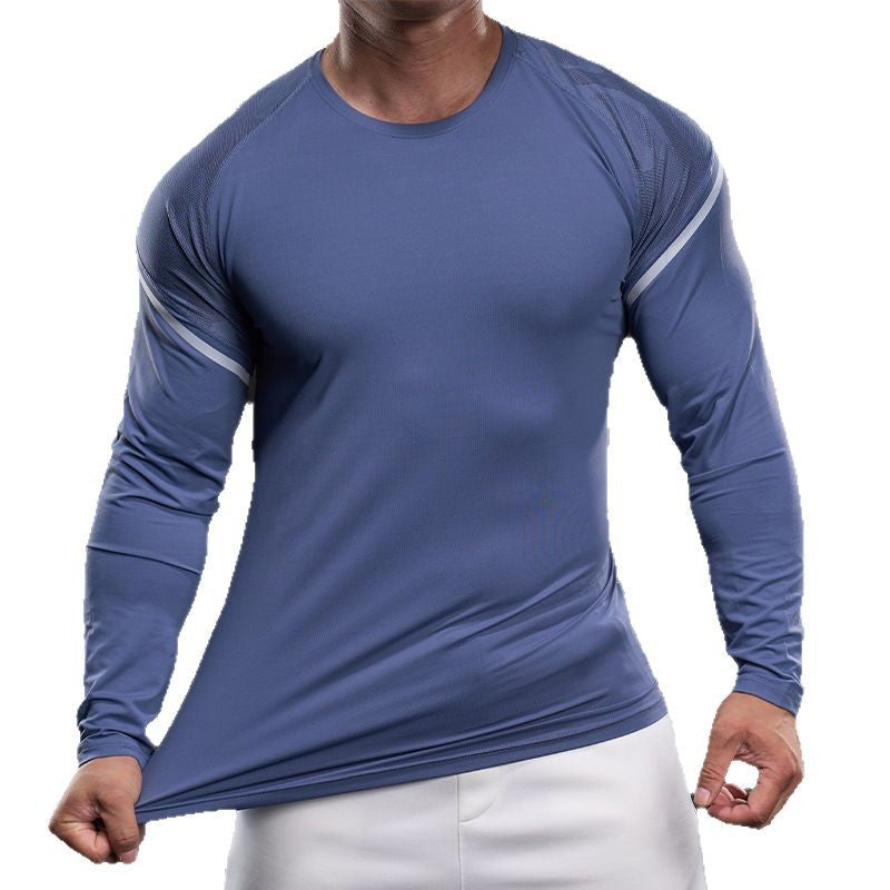 Herren sportliches Langarm-Funktionsshirt Echoarchiv