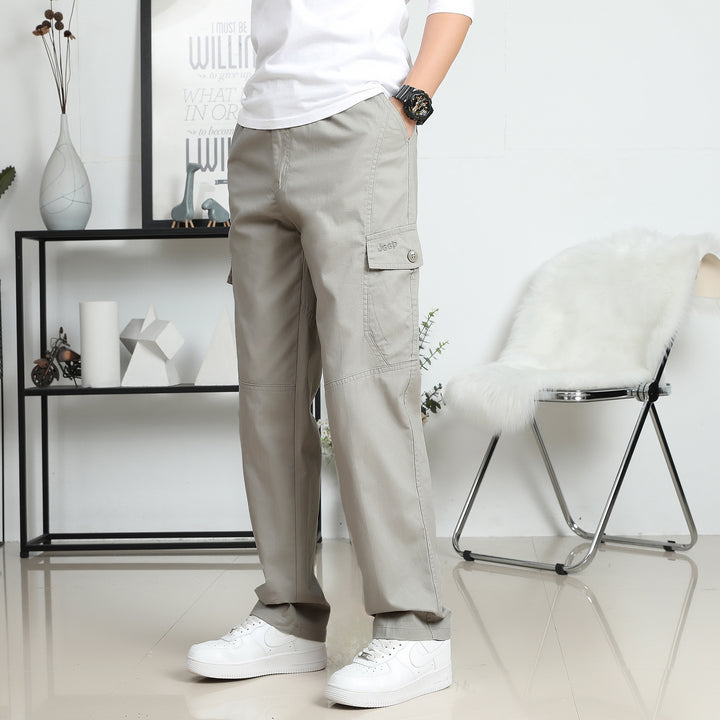 Herren Modische Cargo-Hose mit praktischen Taschen Echo Archiv