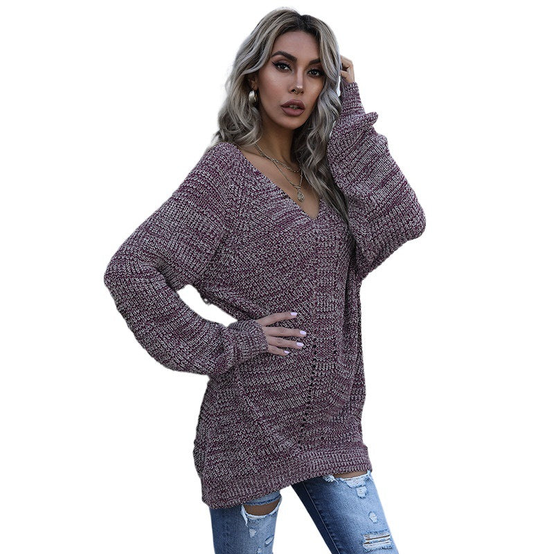 Damen Großer Strickpullover Echo Archiv