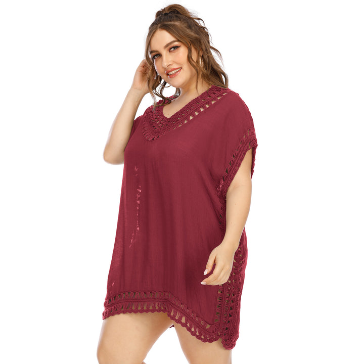 Damen eleganter häkeln Strandüberwurf Echo Archiv