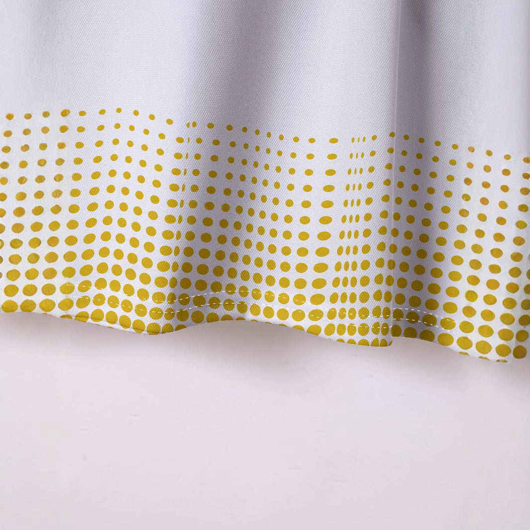 Herren Poloshirt mit modernem Punkte-Druckdesign Echoarchiv