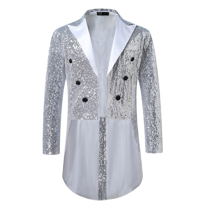 Herren festlicher Pailletten Blazer Echoarchiv