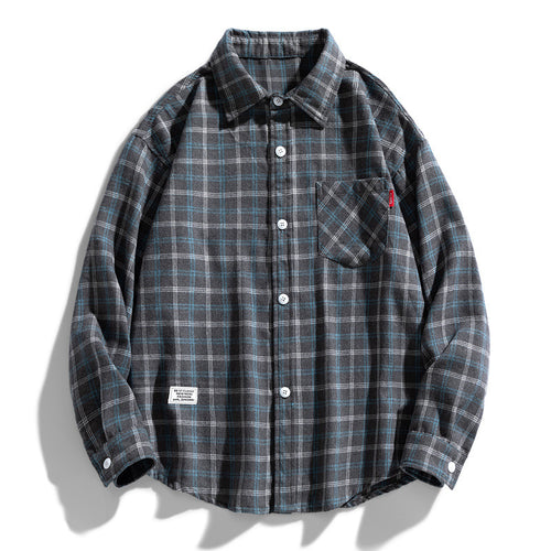 Damen Komfortable Flanellhemd Echo Archiv