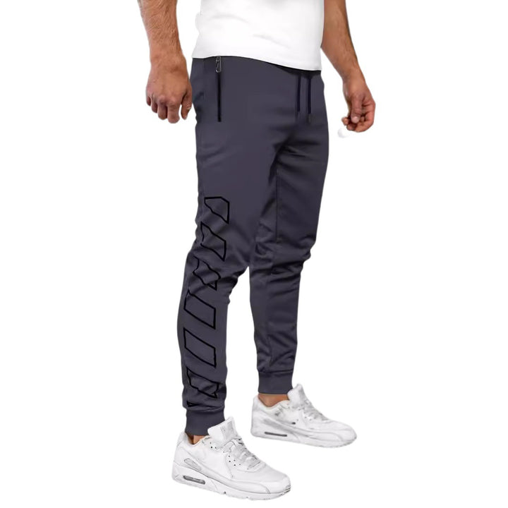 Herren Sportliche Jogginghose mit Reißverschlusstaschen Echoarchiv