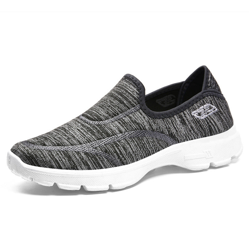 Damen nan leichter Slip-On Strick-Sneaker mit elastischem Einstieg, dämpfender Komfortzwischensohle und rutschfester Profilsohle Echo Archiv