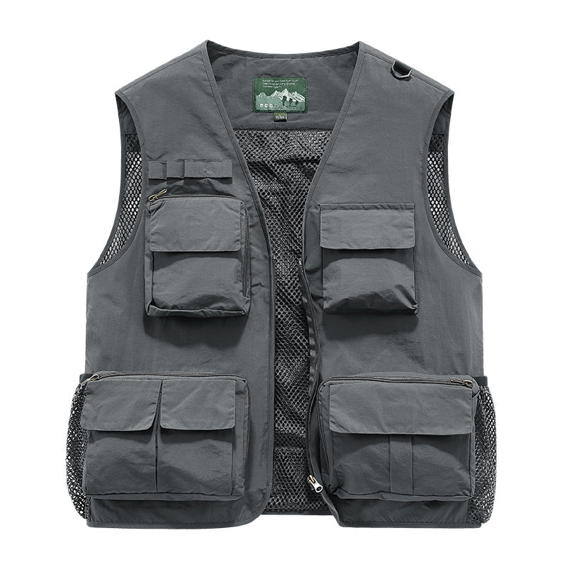 Herren Multifunktionale und atmungsaktive Outdoor-Weste Echo Archiv