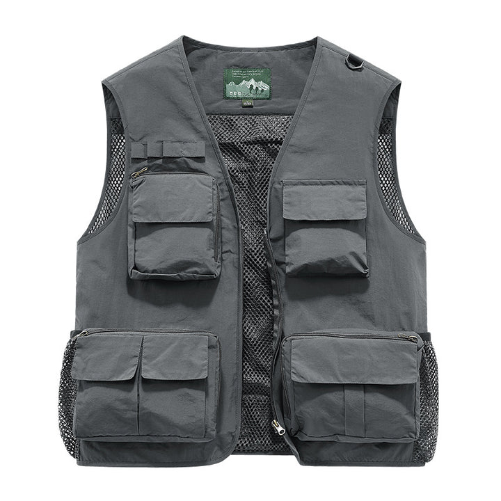 Herren Multifunktionale und atmungsaktive Outdoor-Weste Echo Archiv