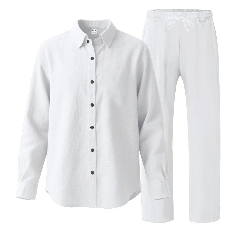 Herren Casual Freizeitanzug mit Oberteil und elastischer Hose Echoarchiv
