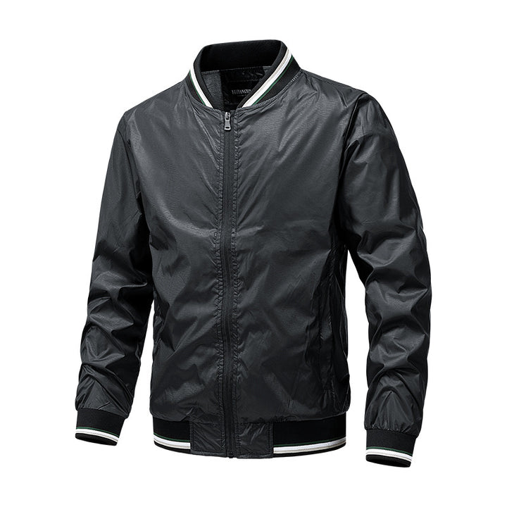 Herren Sportliche Bomberjacke mit zwei Seitentaschen Echo Archiv