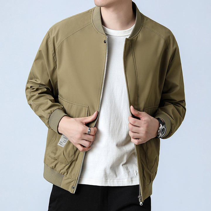 Herren Sportliche Bomberjacke mit Taschen Echo Archiv